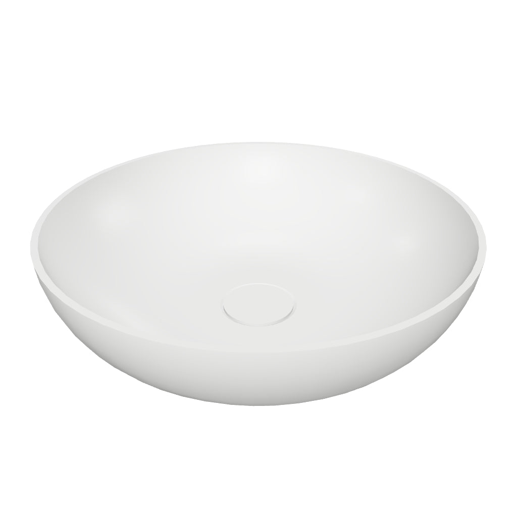 INFINITE | Super Thin Edge 39L | Overcounter Washbasin | INFINITE Solid Surfaces