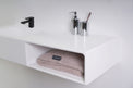 INFINITE | Spio WM 100L with Shelf | INFINITE Solid Surfaces