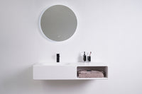 INFINITE | Spio WM 100L with Shelf | INFINITE Solid Surfaces
