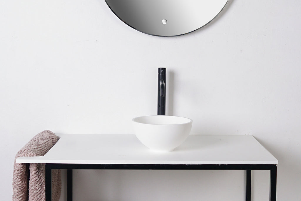 INFINITE | Super Thin Edge 23 | Overcounter Washbasin | INFINITE Solid Surfaces