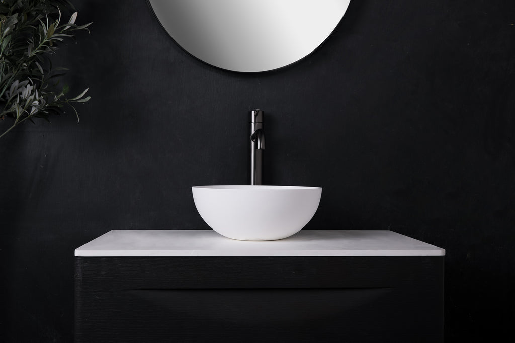 INFINITE | Super Thin Edge 32 | Overcounter Washbasin | INFINITE Solid Surfaces