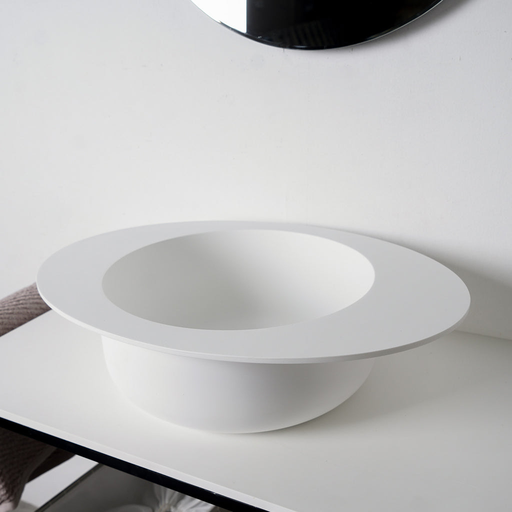 INFINITE | SOLIDCAP 2.0 | Overcounter Washbasin | INFINITE Solid Surfaces