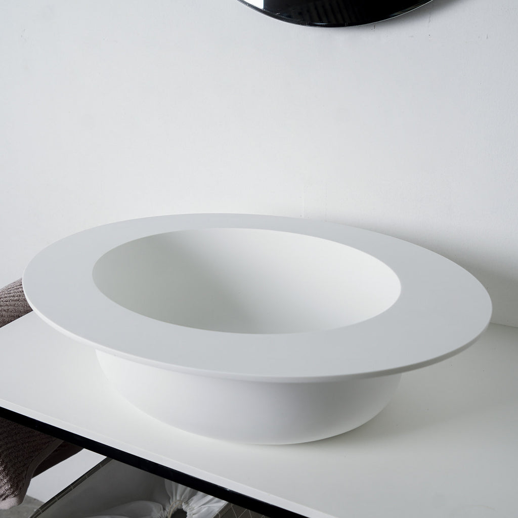 INFINITE | SOLIDCAP 3.0 | Overcounter Washbasin | INFINITE Solid Surfaces