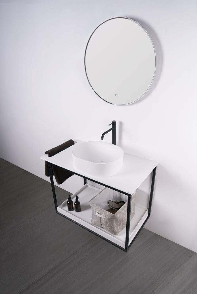 INFINITE | Solidcliff 40 | Overcounter Washbasin | INFINITE Solid Surfaces