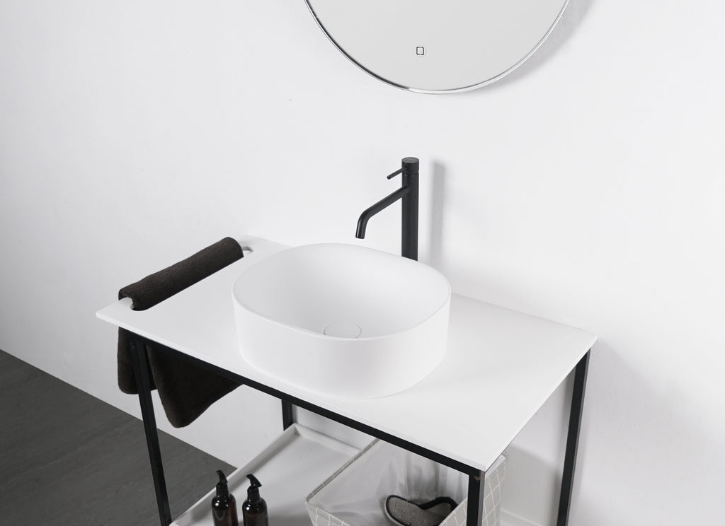 INFINITE | Solidcliff 40 | Overcounter Washbasin | INFINITE Solid Surfaces