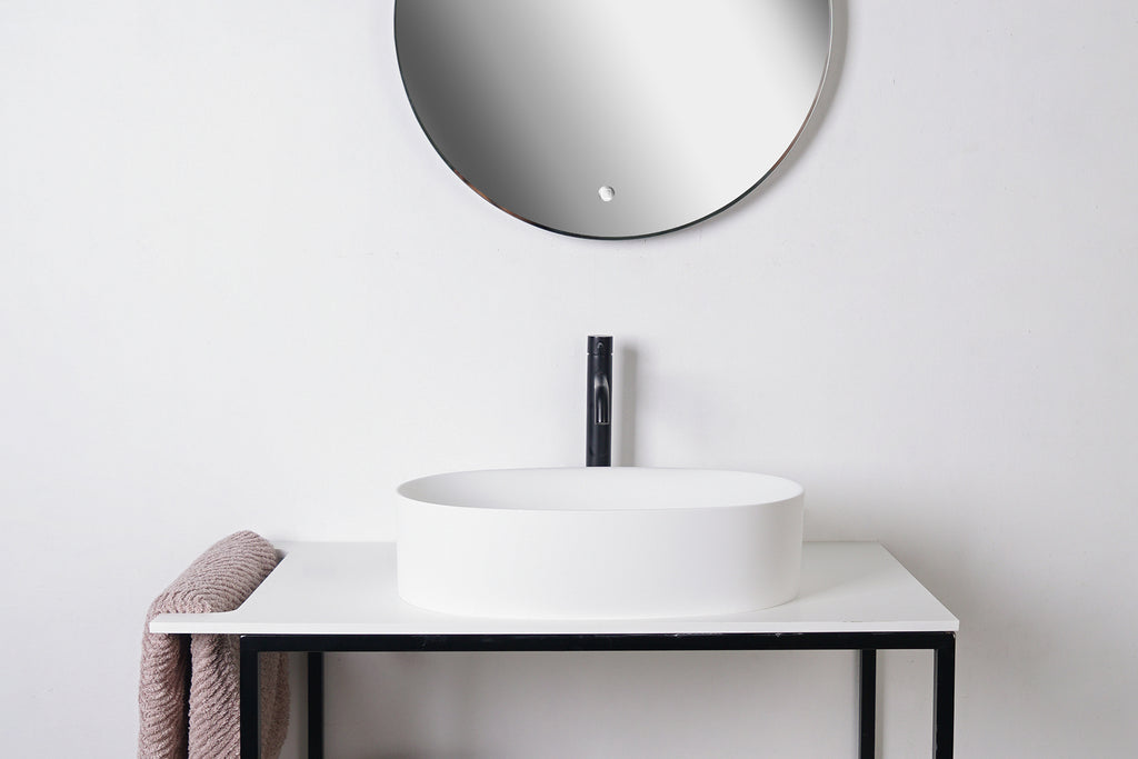 INFINITE | Solidcliff 50 | Overcounter Washbasin | INFINITE Solid Surfaces