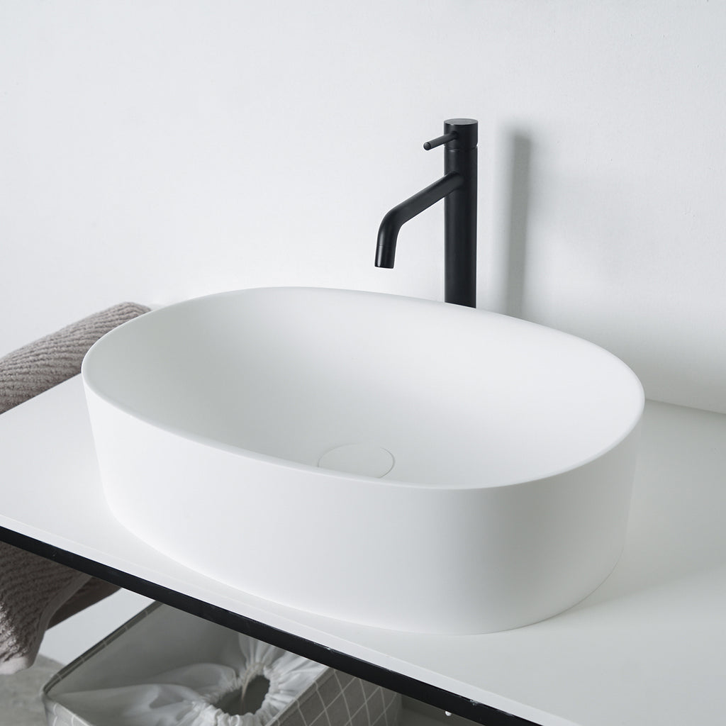 INFINITE | Solidcliff 50 | Overcounter Washbasin | INFINITE Solid Surfaces