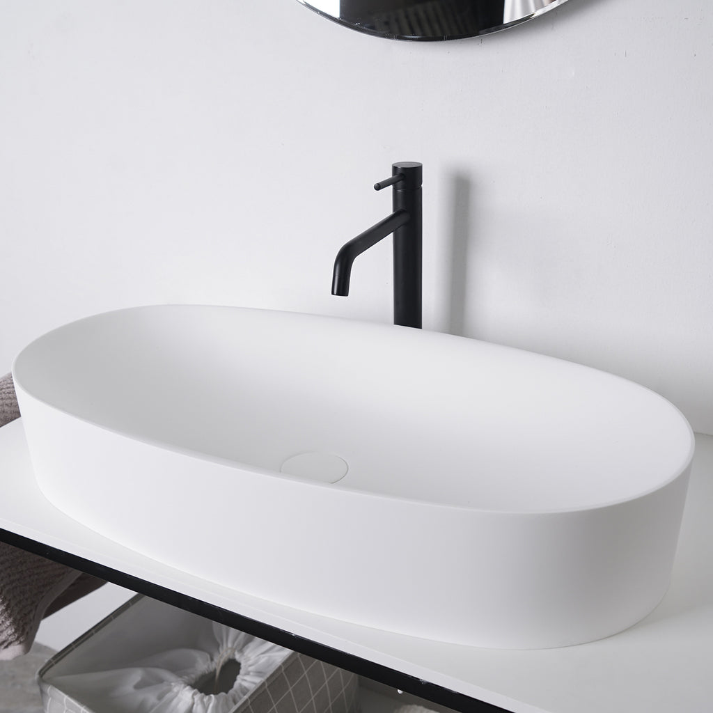 INFINITE | Solidcliff 70 | Overcounter Washbasin | INFINITE Solid Surfaces