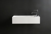 INFINITE | CUBE-X WM 65 | Wall Mount Washbasin | INFINITE Solid Surfaces