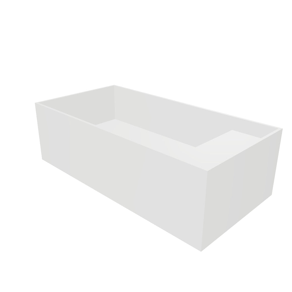 INFINITE | CUBE-X 50 Overcounter Washbasin | INFINITE Solid Surfaces