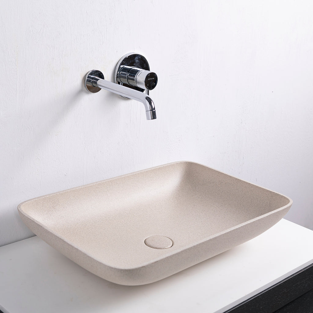 INFINITE | CATANIA 56.5 Overcounter Washbasin | Concrete