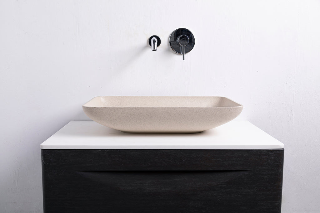 INFINITE | CATANIA 56.5 Overcounter Washbasin | Concrete
