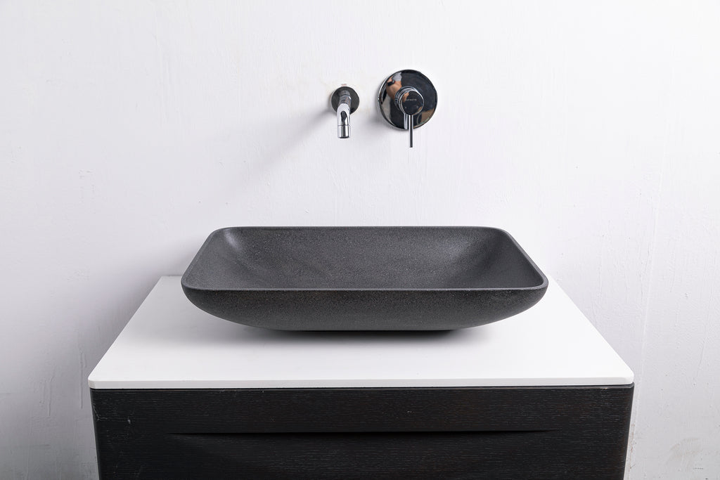 INFINITE | CATANIA 56.5 Overcounter Washbasin | Concrete