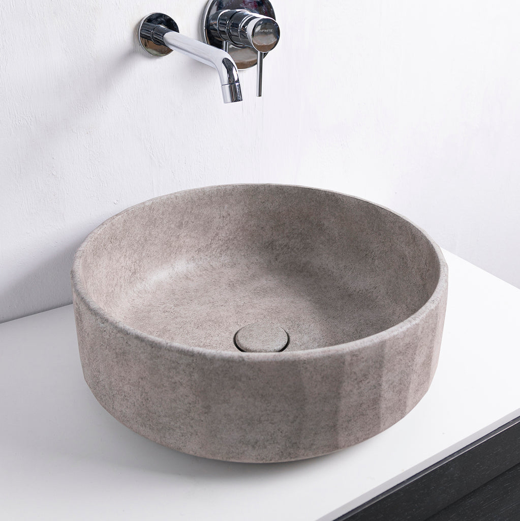 INFINITE | TRENTO D42 | Overcounter Washbasin | Concrete