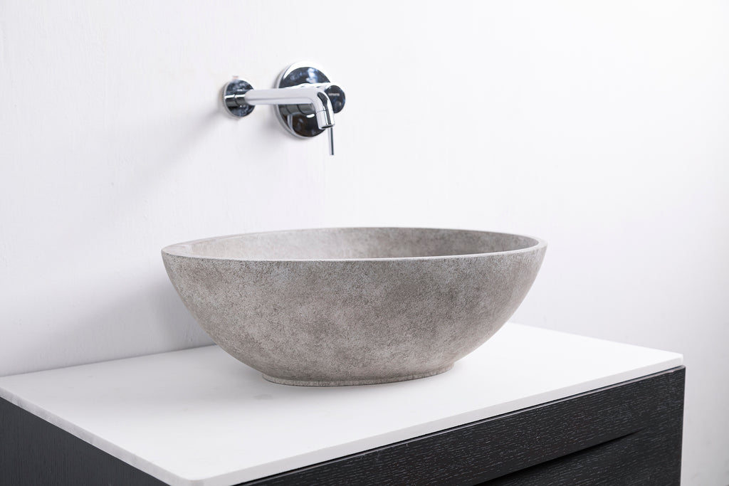 INFINITE | PADUA 53.5 Overcounter Washbasin | Concrete