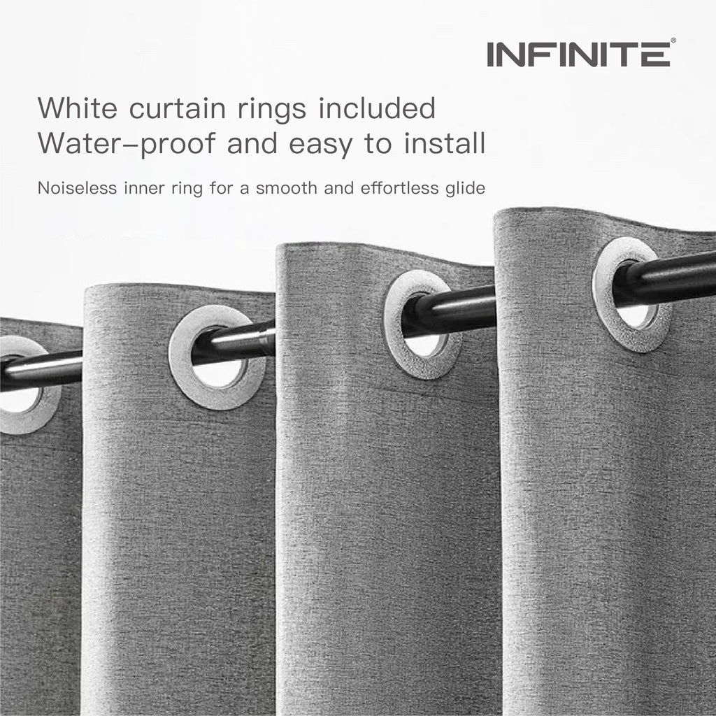 INFINITE | SCORPIO Shower Curtain | 100% Polyester / Water Repellent