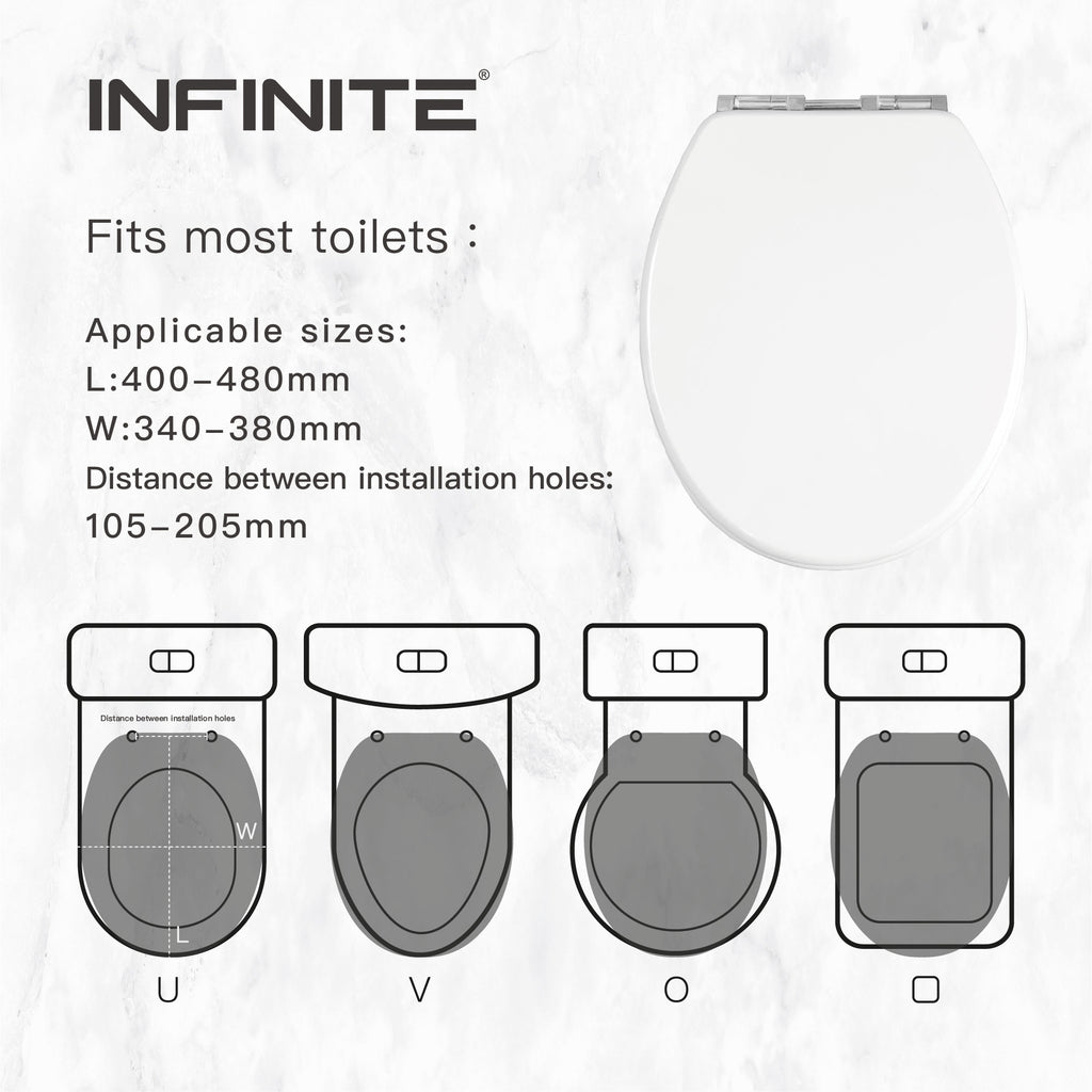 INFINITE | LYON Toilet Seat | MDF