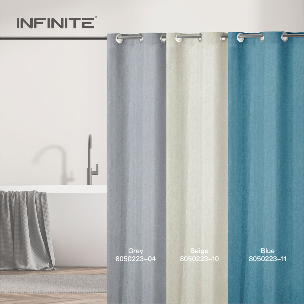 INFINITE | SCORPIO Shower Curtain | 100% Polyester / Water Repellent