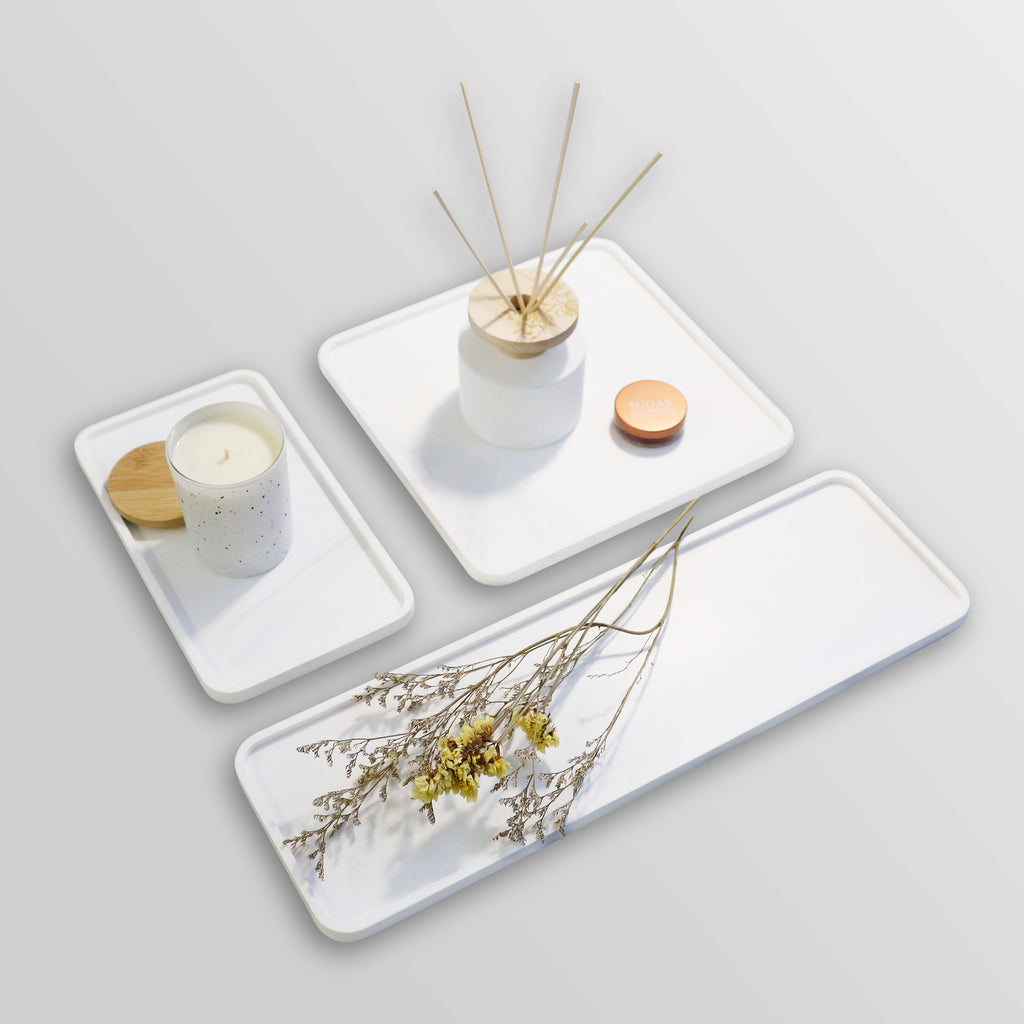 INFINITE | PUZZLE BOX 107 Square Tray | INFINITE Solid Surfaces