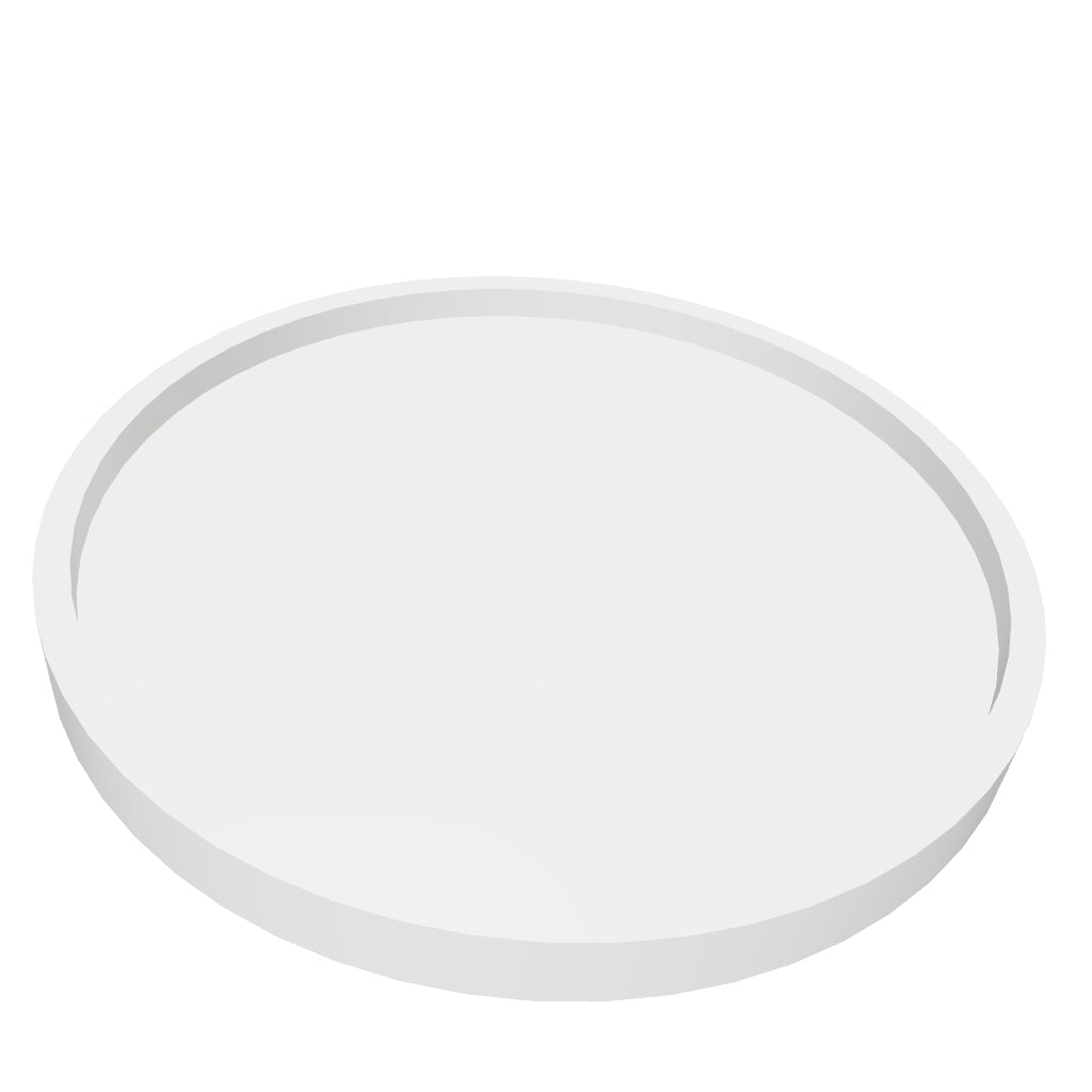 INFINITE | 133 Round Tray | INFINITE Solid Surface