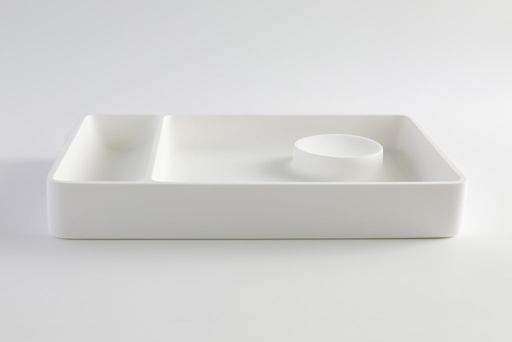 INFINITE | GEO 136 Cosmetics Tray | INFINITE Solid Surfaces