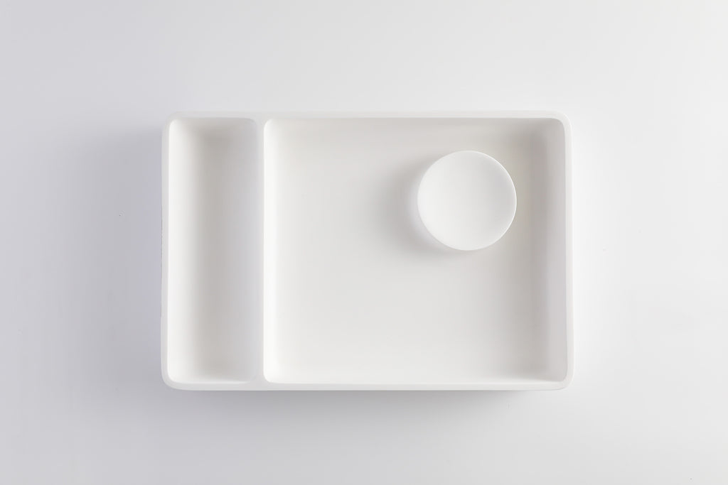 INFINITE | GEO 136 Cosmetics Tray | INFINITE Solid Surfaces