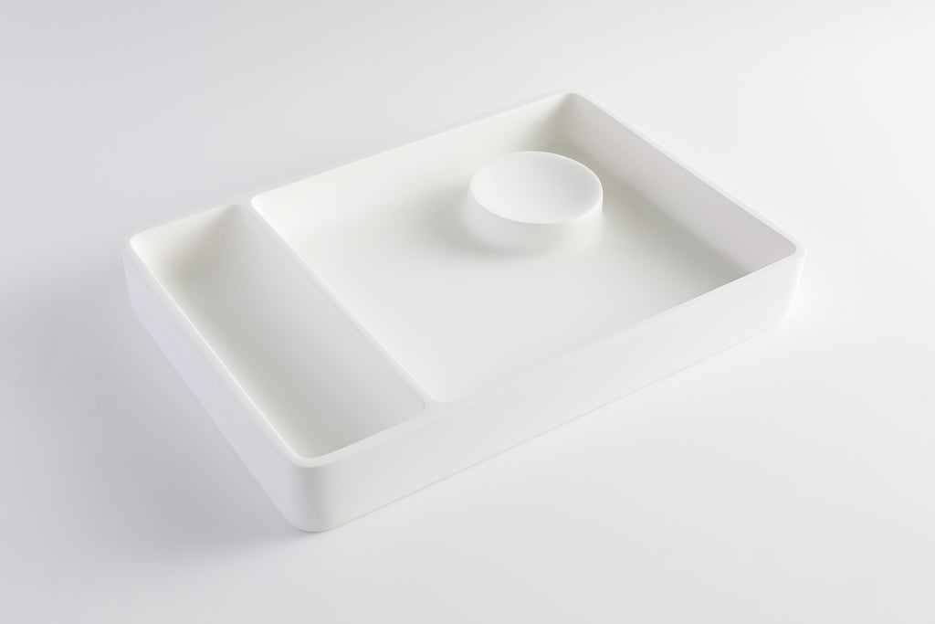 INFINITE | GEO 136 Cosmetics Tray | INFINITE Solid Surfaces