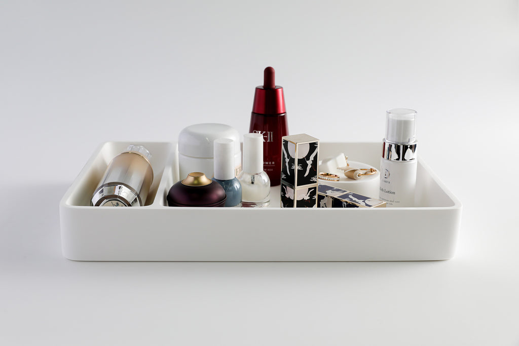 INFINITE | GEO 136 Cosmetics Tray | INFINITE Solid Surfaces