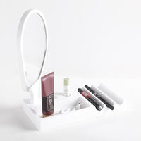 INFINITE | 192 Cosmetics Tray with Mirror | INFINITE Solid Surface