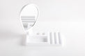 INFINITE | 192 Cosmetics Tray with Mirror | INFINITE Solid Surface