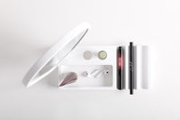 INFINITE | 192 Cosmetics Tray with Mirror | INFINITE Solid Surface