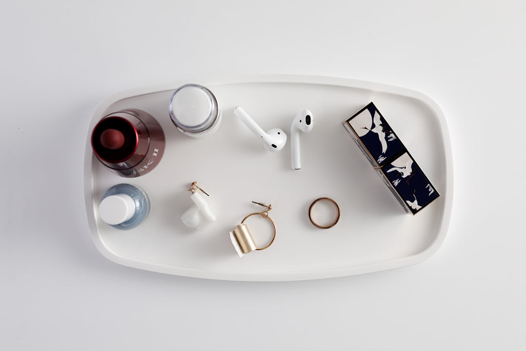 INFINITE | PLUTO 201 Cosmetics Tray | INFINITE Solid Surfaces