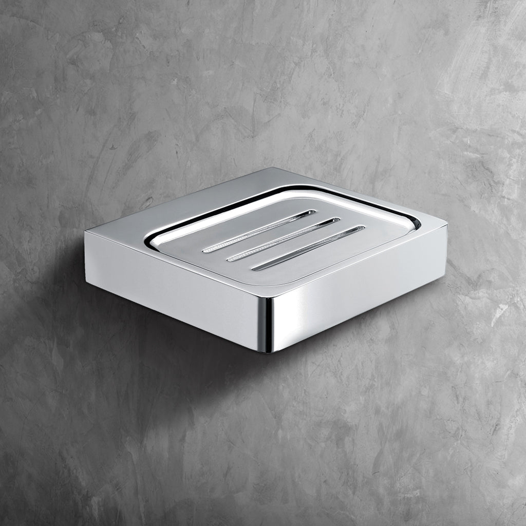 INFINITE | WIEN Soap Dish | Zinc base, Brass pipe