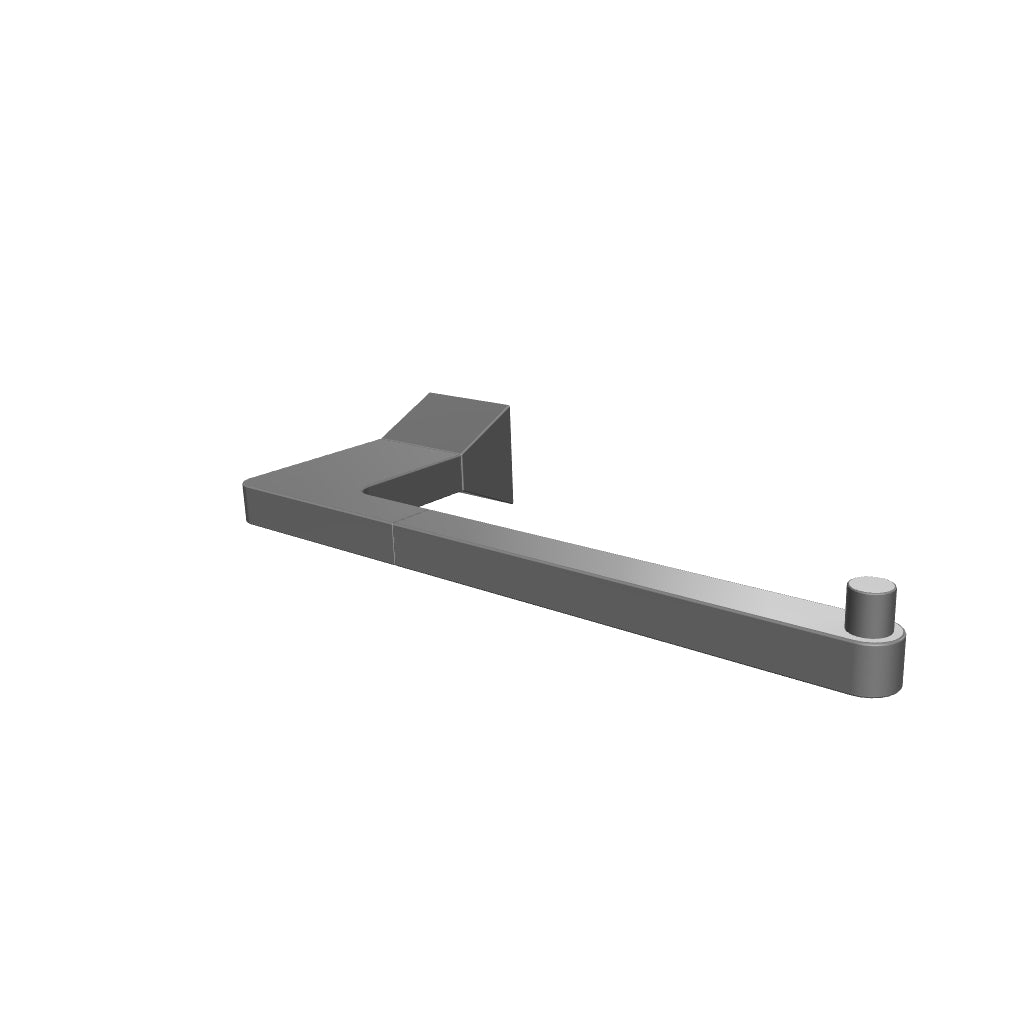 INFINITE | LIMA Toilet Roll Holder | Zinc base, Brass pipe