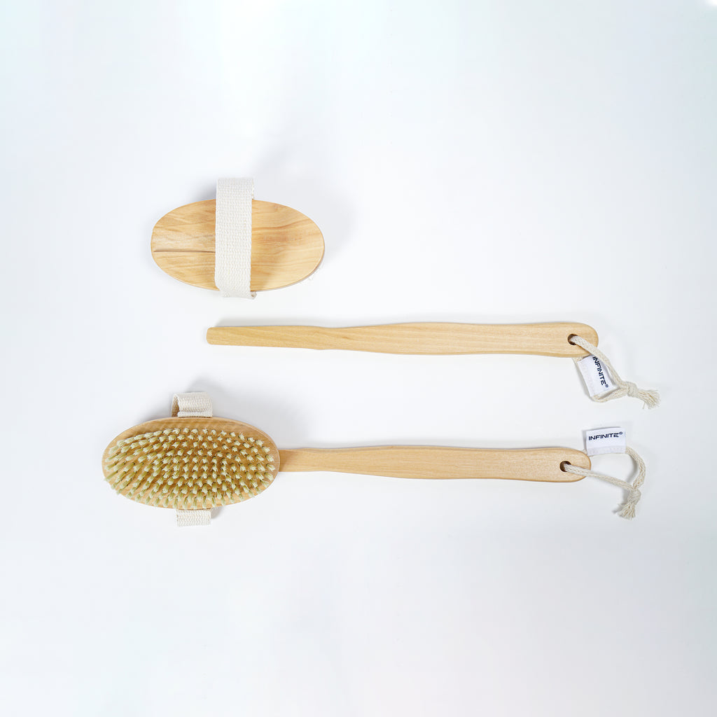 INFINITE | 582 Wooden Bath Brush | Wooden