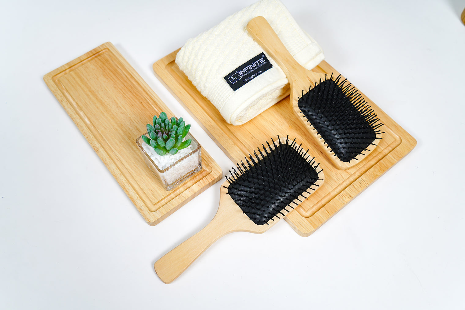 INFINITE | 583 Wooden Hairbrush | Wooden