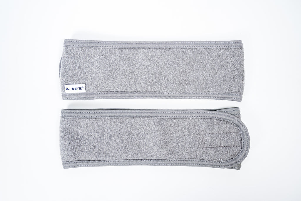 INFINITE | 596 Charcoal Spa Headband | Charcoal