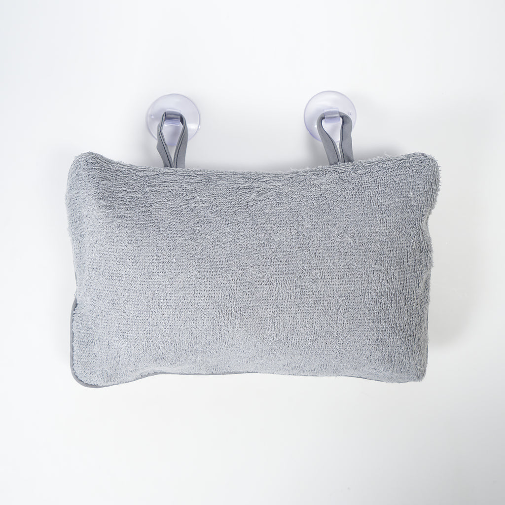 INFINITE | 601 Charcoal Bath Pillow 28x18cm | Charcoal