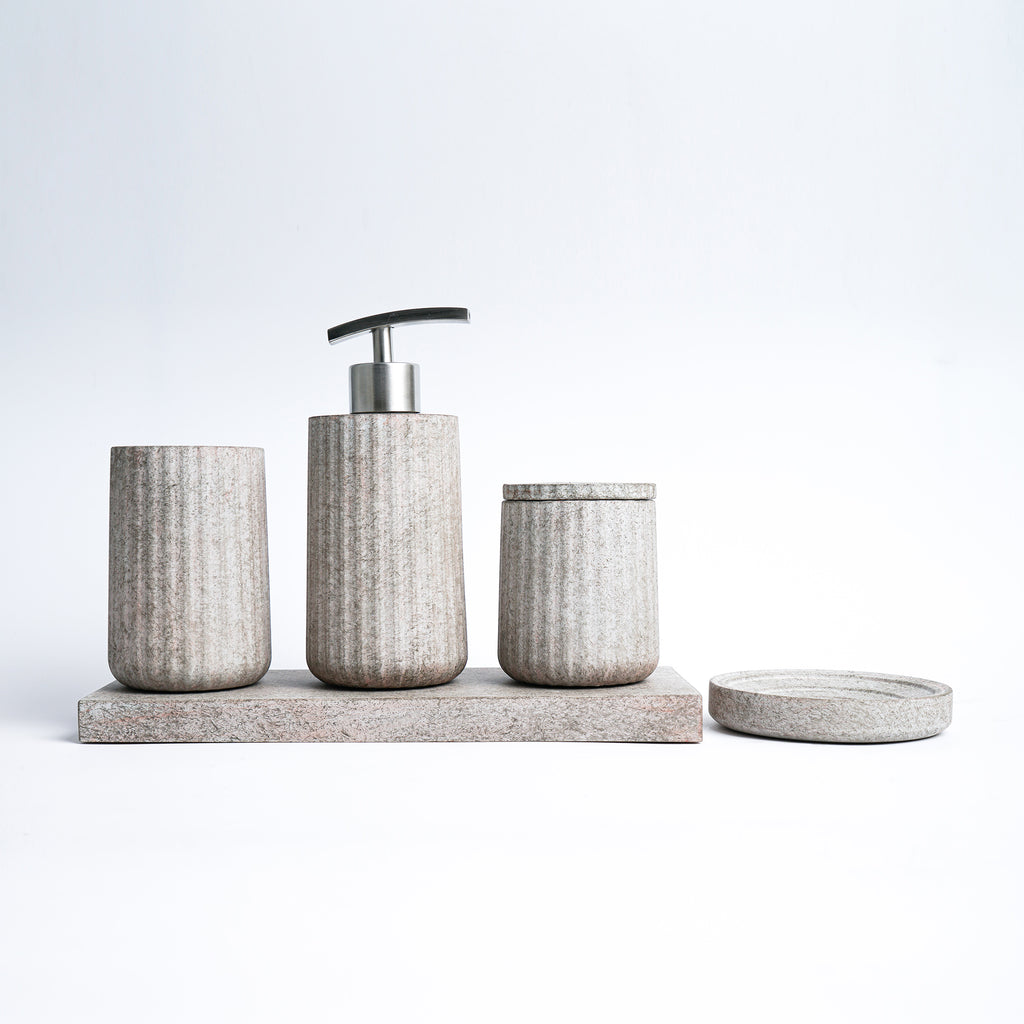 INFINITE | CHARLOTTE Accessories Sets | Cement