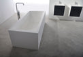 Ancona 200 Freestanding Solid Surfaces Rectangle Bathtub Ancona系列2米長方型人造石獨立式大浴缸採用特別溢水設計