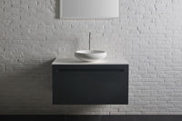 Ardea 40 Round Solid Surfaces Overcounter Washbasin Ardea系列40CM圓型人造石台上洗手盆
