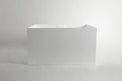 Cirque 100 Freestanding Designer Solid Surfaces Rounded Rectangle Bathtub Cirque系列1米圓角長方型人造石設計師獨立式蝸居浴缸採用特別溢水設計
