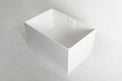 Cirque 100 Freestanding Designer Solid Surfaces Rounded Rectangle Bathtub Cirque系列1米圓角長方型人造石設計師獨立式蝸居浴缸採用特別溢水設計
