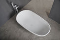 Erba 169 Freestanding Solid Surfaces Egg Bathtub Erba系列1米6蛋型人造石獨立式大浴缸採用特別溢水設計