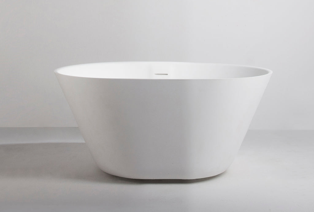 Niagara (Ellipse) 118 Freestanding Designer Solid Surfaces Ellipse Bathtub Niagara系列1米1橢圓型人造石設計師獨立式蝸居浴缸採用特別溢水設計