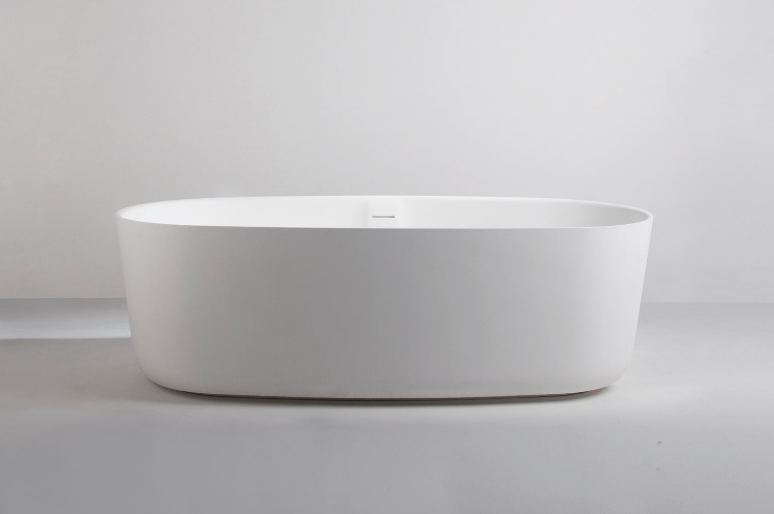 Niagara (Oval) 168 Freestanding Solid Surfaces Oval Bathtub Niagara系列1米6鵝蛋型人造石獨立式大浴缸採用特別溢水設計
