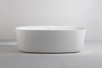 Niagara (Oval) 168 Freestanding Solid Surfaces Oval Bathtub Niagara系列1米6鵝蛋型人造石獨立式大浴缸採用特別溢水設計