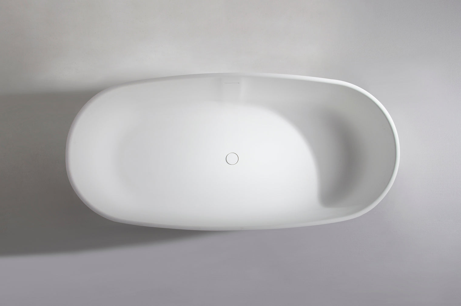 Niagara (Oval) 168 Freestanding Solid Surfaces Oval Bathtub Niagara系列1米6鵝蛋型人造石獨立式大浴缸採用特別溢水設計