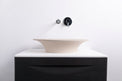PRATO 60 Designer Round Concrete Overcounter Washbasin PRATO系列60CM圓型水泥設計師檯上式臉盆採用特別溢水設計