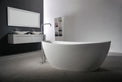Erba 169 Freestanding Solid Surfaces Egg Bathtub Erba系列1米6蛋型人造石獨立式大浴缸採用特別溢水設計